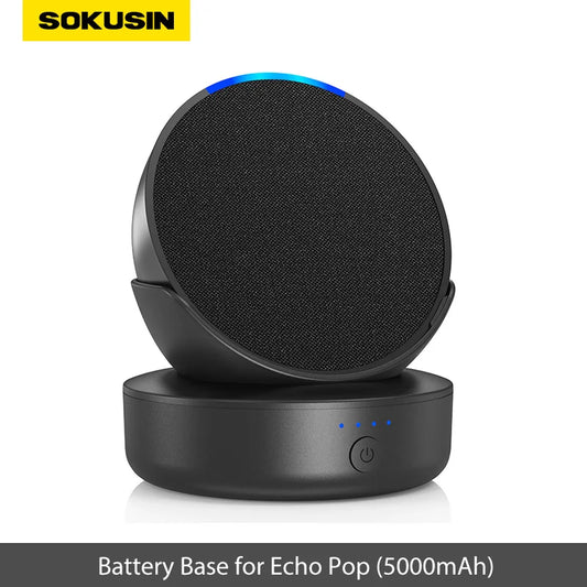 Enhance the functionality and portability of your Echo Pop,